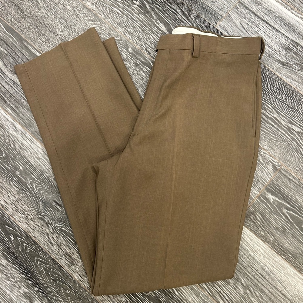 Haggar Men's Brown Dress Pants 36x34